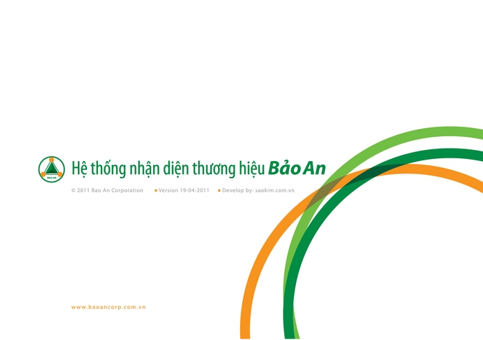 TẬP ĐOÀN BẢO AN - Thiết kế nhận diện thương hiệu tập đoàn Bảo An