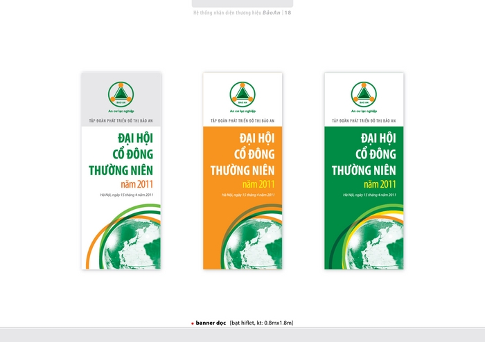 TẬP ĐOÀN BẢO AN - Thiết kế nhận diện thương hiệu tập đoàn Bảo An