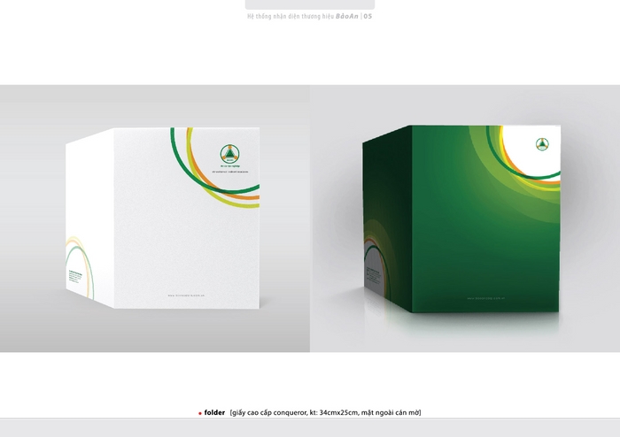 TẬP ĐOÀN BẢO AN - Thiết kế nhận diện thương hiệu tập đoàn Bảo An