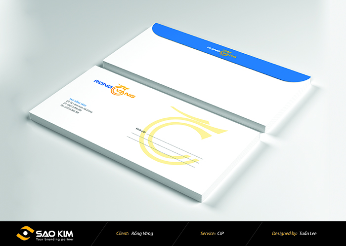 Taxi Rồng Vàng - Thiết kế logo nhận diện thương hiệu Taxi Rồng Vàng