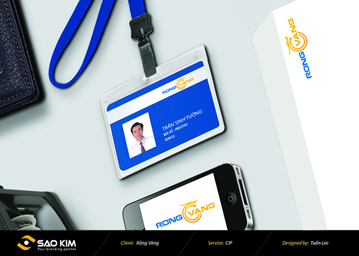 Taxi Rồng Vàng - Thiết kế logo nhận diện thương hiệu Taxi Rồng Vàng