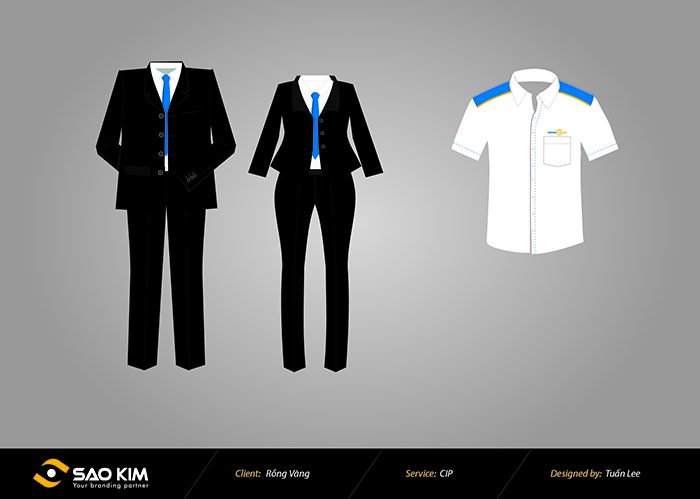 Taxi Rồng Vàng - Thiết kế logo nhận diện thương hiệu Taxi Rồng Vàng