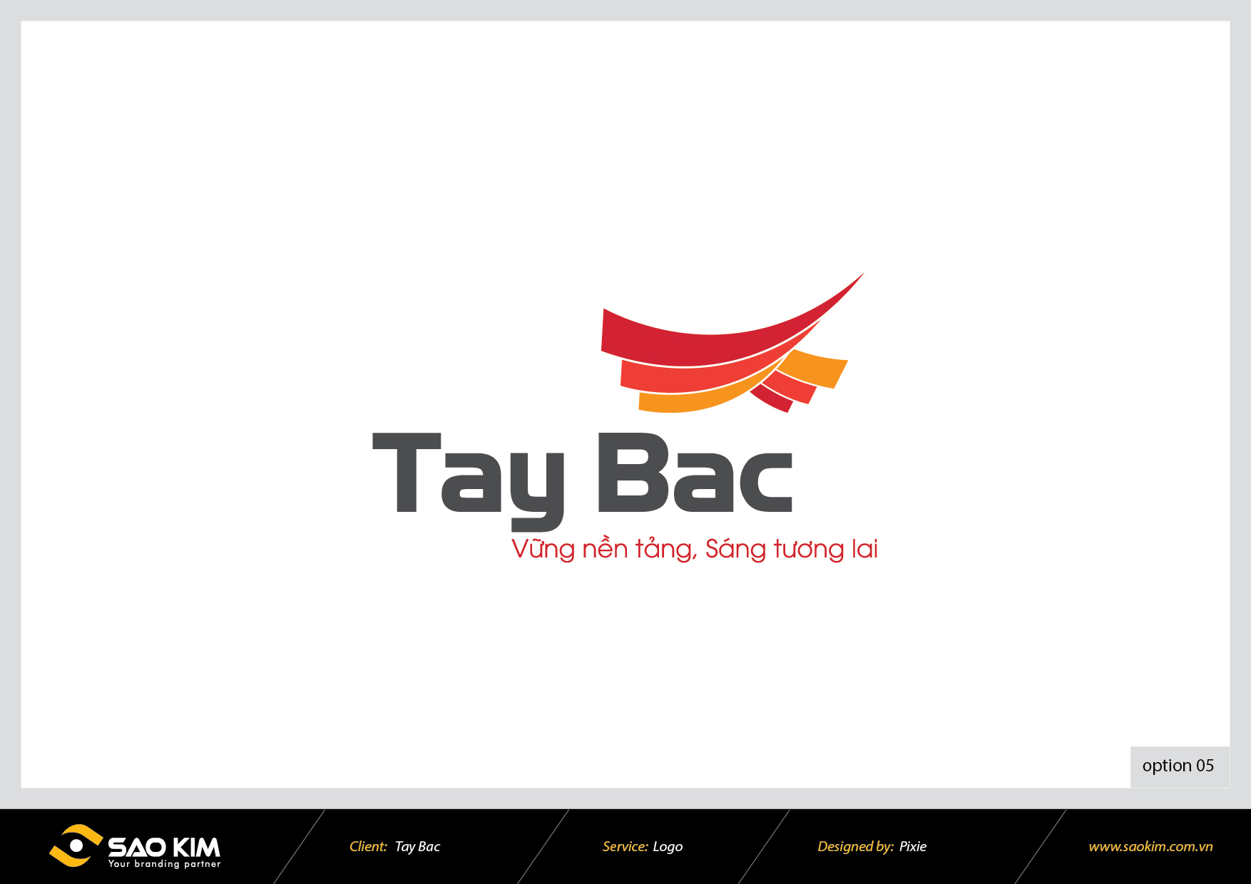 TAY BAC LAND - Nhận diện thương hiệu cho Công ty CP Đầu tư phát triển và Xây dựng Tây Bắc