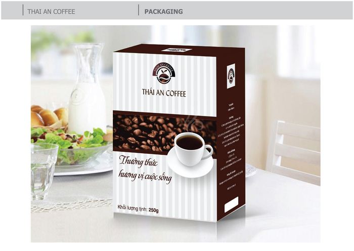 THÁI AN COFFEE - Thiết kế nhận diện thương hiệu cafe Thái An