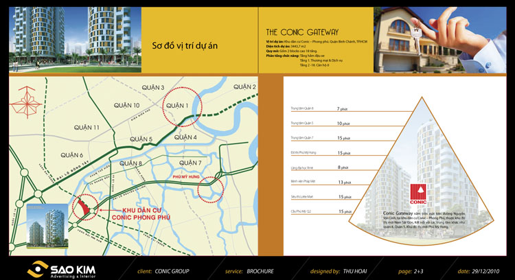 THE CONIC GATEWAY - Thiết kế brochure dự án THE CONIC GATEWAY
