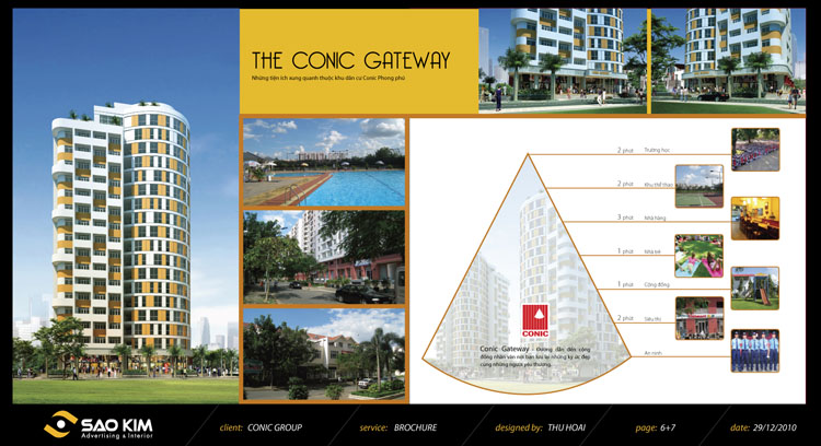 THE CONIC GATEWAY - Thiết kế brochure dự án THE CONIC GATEWAY