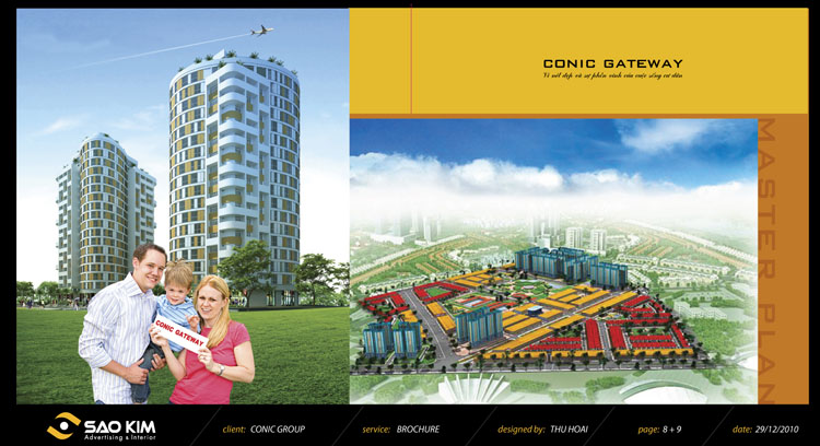 THE CONIC GATEWAY - Thiết kế brochure dự án THE CONIC GATEWAY