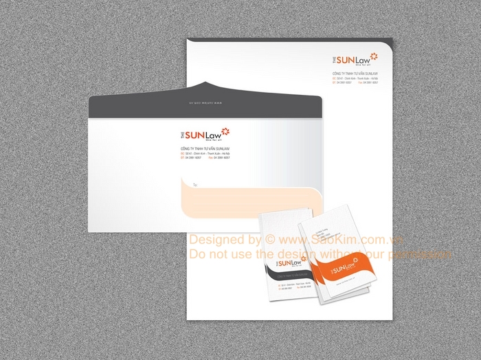 THE SUNLAW FIRM - Thiết kế logo và nhận diện thương hiệu công ty tư vấn luật Sunlaw