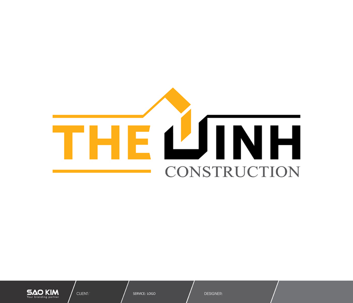 THẾ VINH CONSTUCTION - Thiết kế nhận diện thương hiệu Công ty Tư vấn Đầu Tư & Xây dựng Thế Vinh