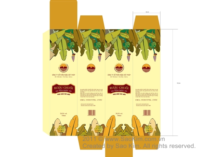 THIÊN VŨ - Thiết kế logo và nhận diện thương hiệu rượu Thiên Vũ