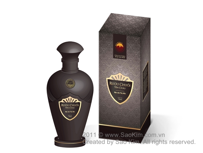 THIÊN VŨ - Thiết kế logo và nhận diện thương hiệu rượu Thiên Vũ