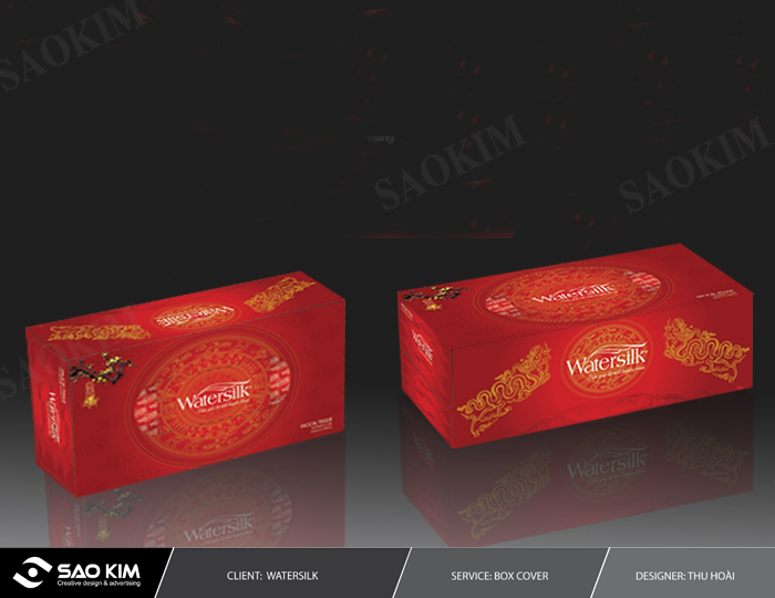 TISSUE SÔNG ĐUỐNG - Thiết kế bao bì sản phẩm