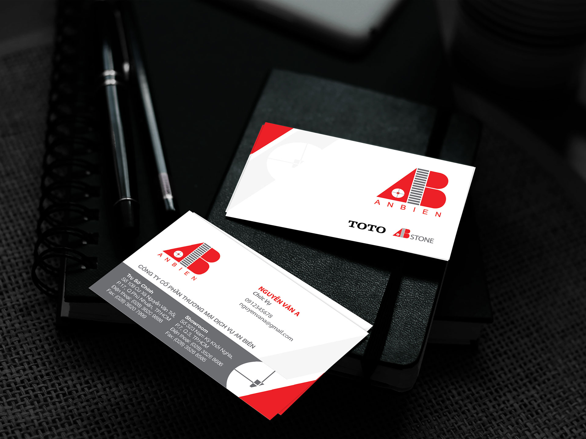 AN BIÊN - Thiết kế bộ nhận diện thương hiệu cho Công ty Cổ phần TMDV An Biên