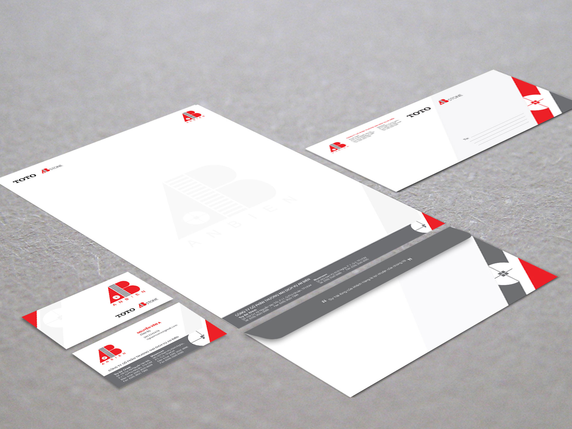 AN BIÊN - Thiết kế bộ nhận diện thương hiệu cho Công ty Cổ phần TMDV An Biên