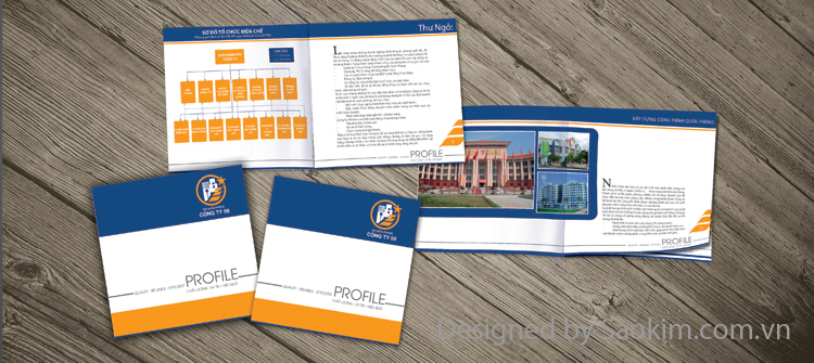 Công ty 59 - Thiết kế hồ sơ năng lực Công ty xây dựng 59