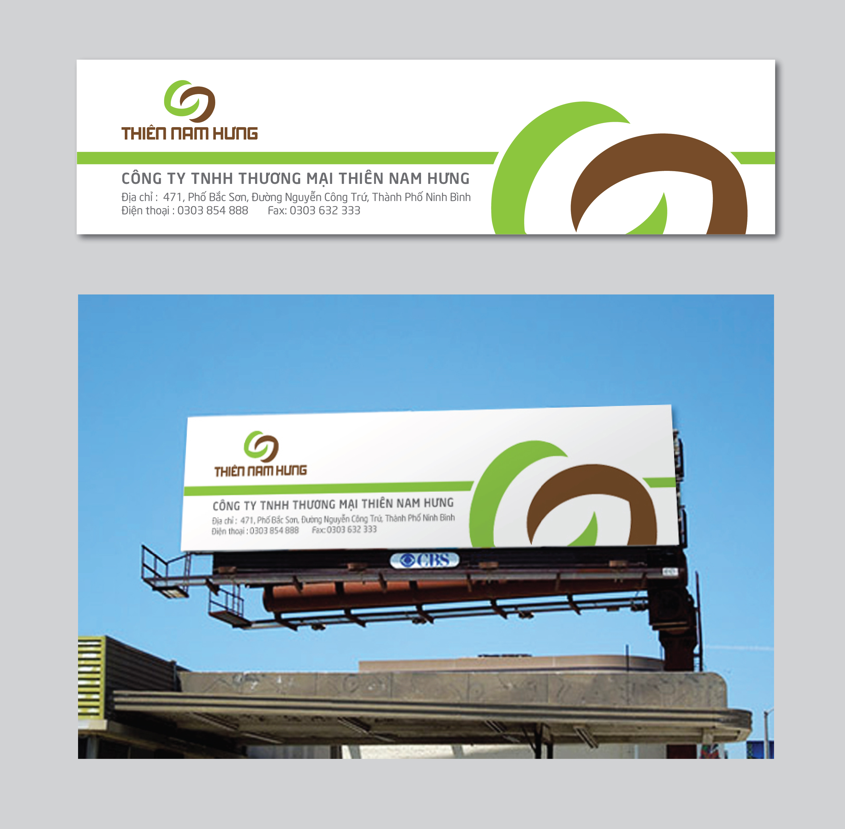 Thiên Nam Hưng - Thiết kế logo công ty Thiên Nam Hưng