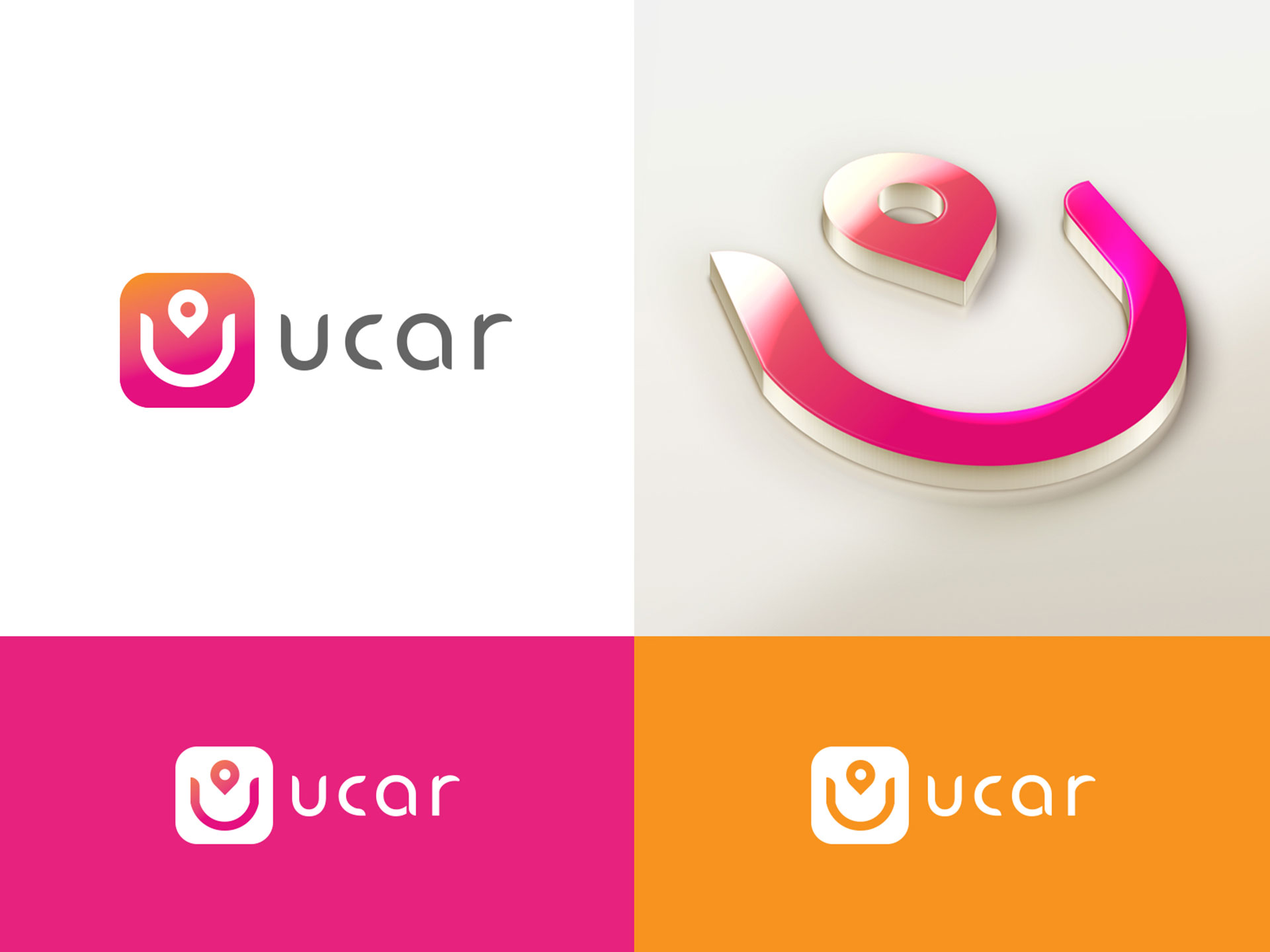 UCAR - Thiết kế logo thương hiệu UCAR