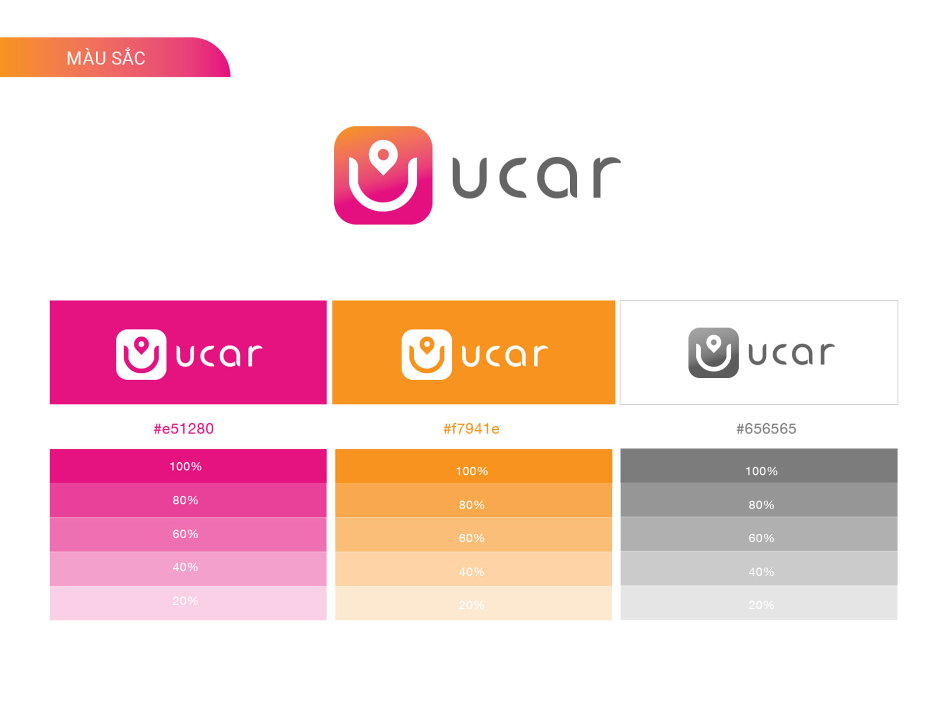 UCAR - Thiết kế logo thương hiệu UCAR