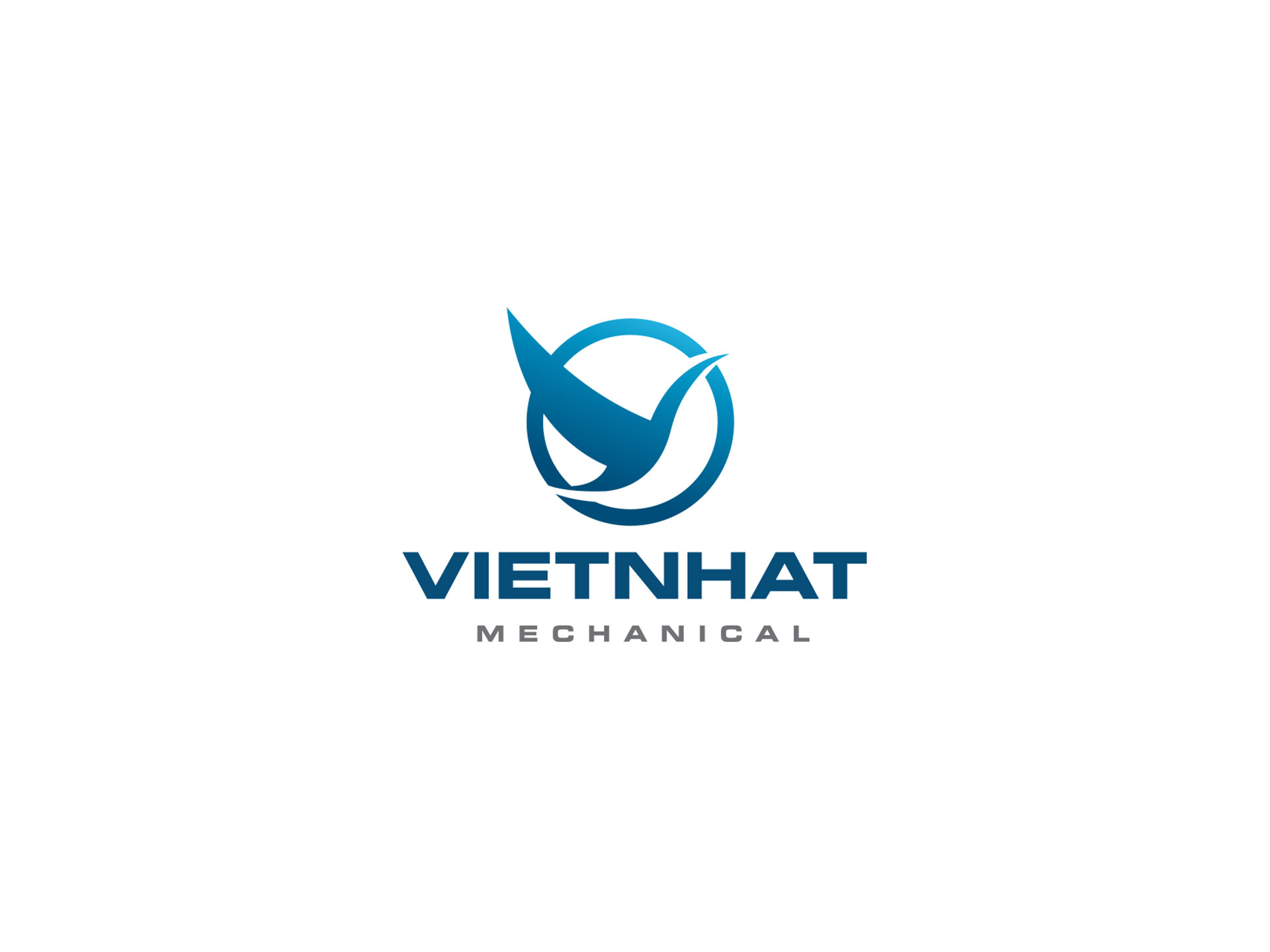 CƠ KHÍ VIỆT NHẬT - Thiết kế logo thương hiệu Công ty Cơ khí Xây dựng Việt Nhật
