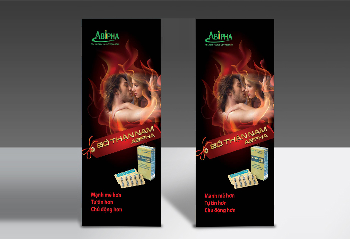 ABIPHA - Thiết kế poster cho sản phẩm thuốc Bổ Thận Nam