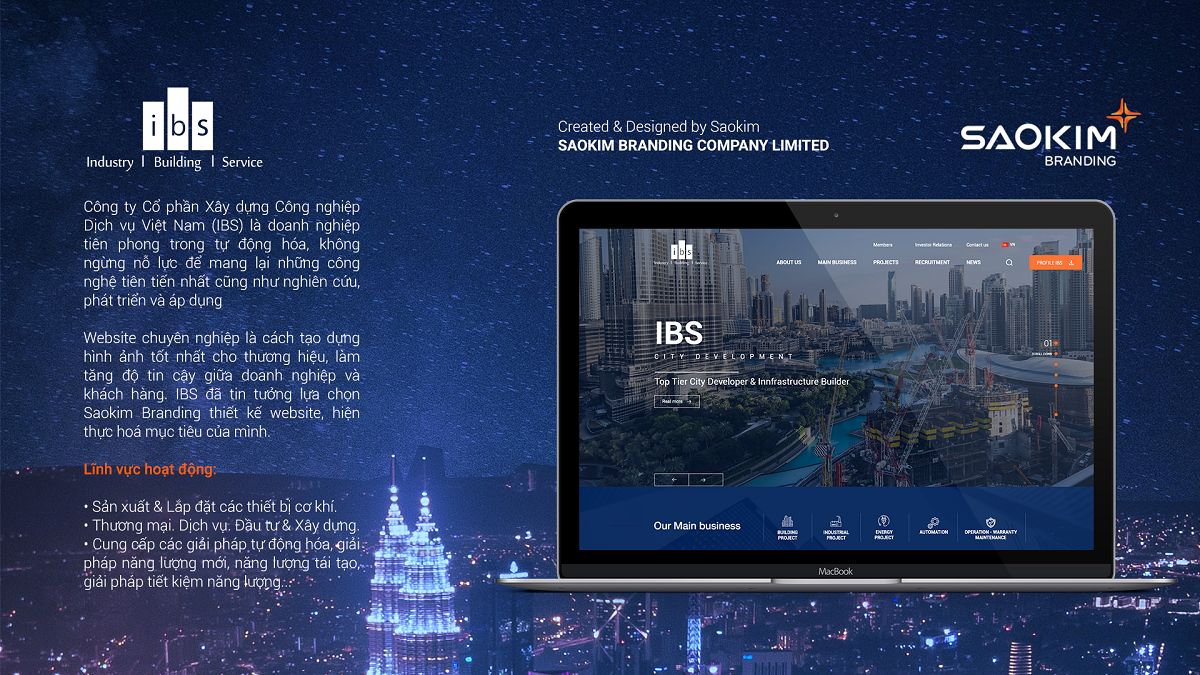 IBS - Design Website IBS