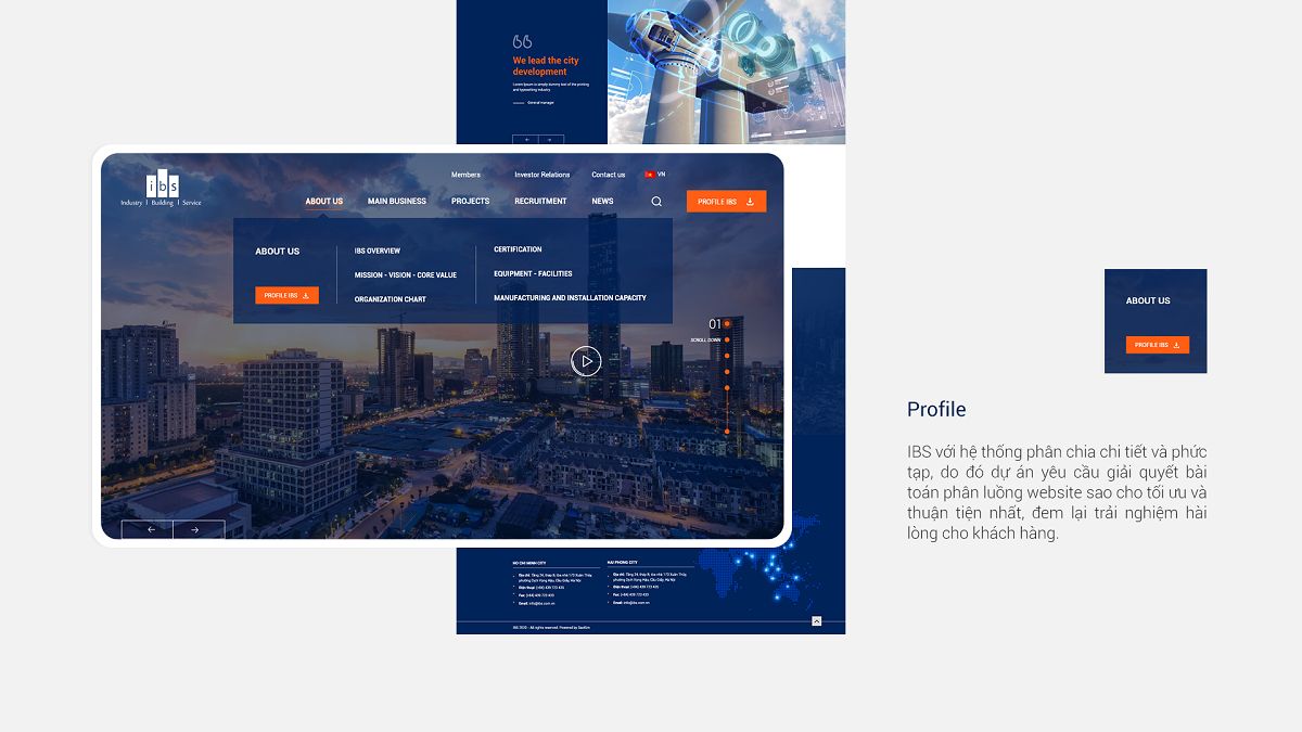 IBS - Design Website IBS