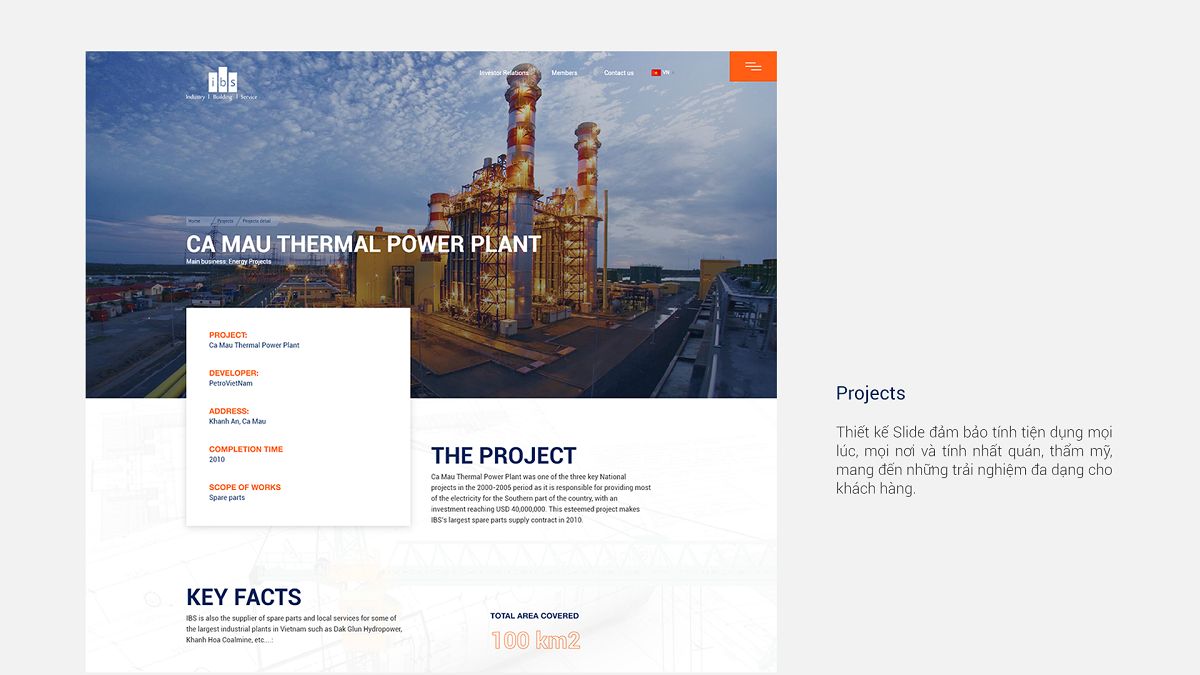 IBS - Design Website IBS