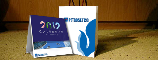 PETROSETCO - Thiết kế lịch tết petrosetco 2012