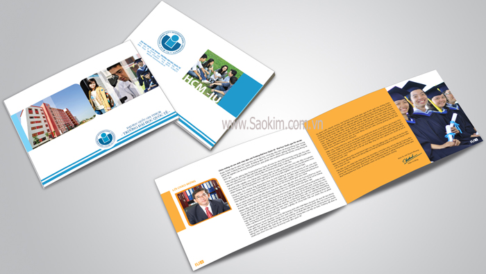 TRƯỜNG ĐẠI HỌC QUỐC TẾ - ĐH QUỐC GIA TP HCM - Thiết kế brochure giới thiệu chương trình học
