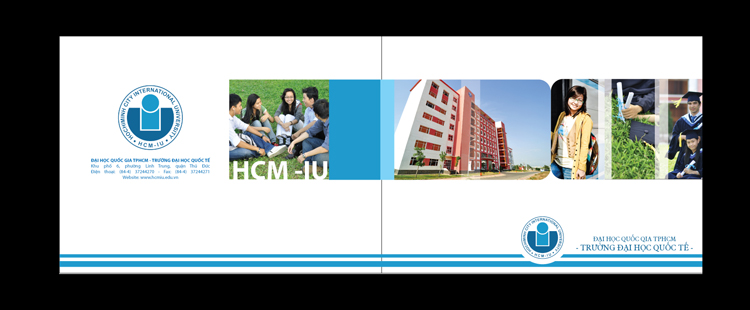 TRƯỜNG ĐẠI HỌC QUỐC TẾ - ĐH QUỐC GIA TP HCM - Thiết kế brochure giới thiệu chương trình học