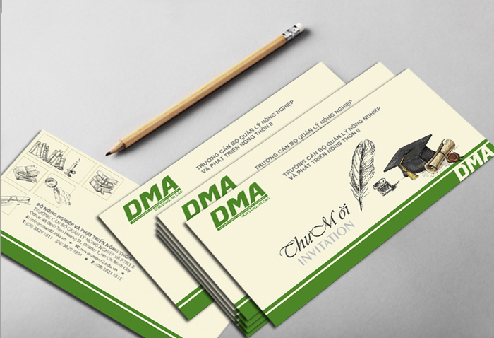 DMA - Thiết kế nhận diện thương hiệu cho Học viện Quản lý phát triển Tp.HCM