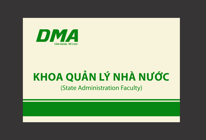 DMA - Thiết kế nhận diện thương hiệu cho Học viện Quản lý phát triển Tp.HCM