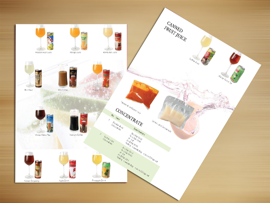 VEGETEXCO - Thiết kế catalog giới thiệu sản phẩm công ty VEGTEXCO