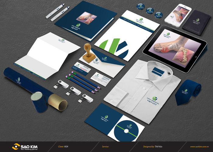 VGN MEDICAL - Thiết kế logo viện nghiên cứu bệnh gút VGN Medical