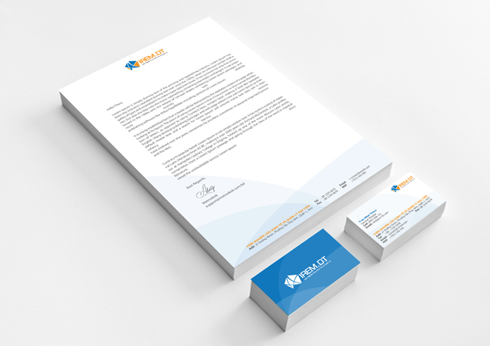 ĐẠI TIẾN - Thiết kế nhận diện thương hiệu Viện nghiên cứu kinh tế và Quản lý Đại Tiến