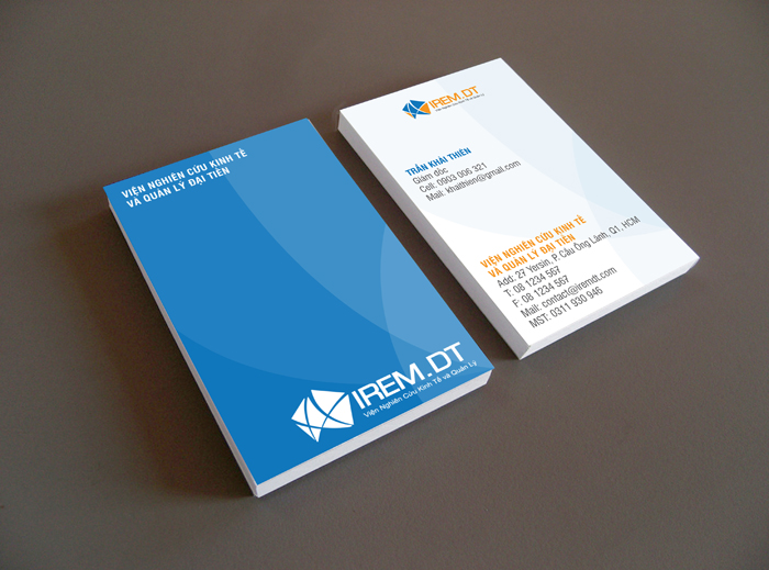 ĐẠI TIẾN - Thiết kế nhận diện thương hiệu Viện nghiên cứu kinh tế và Quản lý Đại Tiến