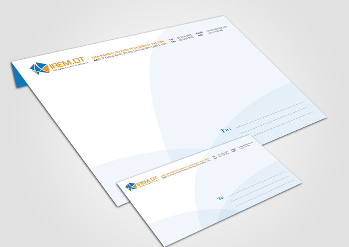 ĐẠI TIẾN - Thiết kế nhận diện thương hiệu Viện nghiên cứu kinh tế và Quản lý Đại Tiến