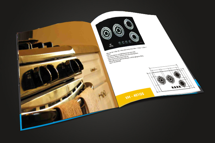 VIET HA STEEL - Thiết kế hồ sơ năng lực công ty Thép Việt Hà (Vietha steel)