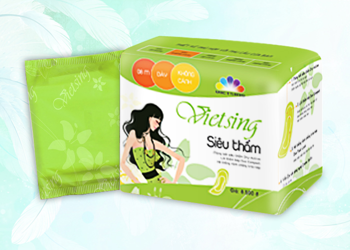 VietSing - Thiết kế bao bì băng vệ sinh VietSing