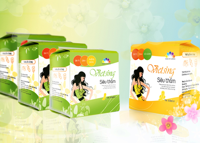 VietSing - Thiết kế bao bì băng vệ sinh VietSing