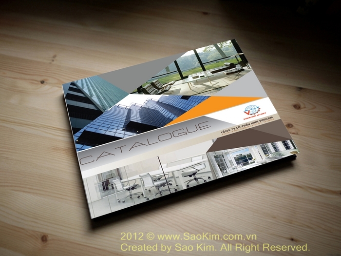 VINACAM - Thiết kế ấn phẩm quảng cáo công ty VINACAM