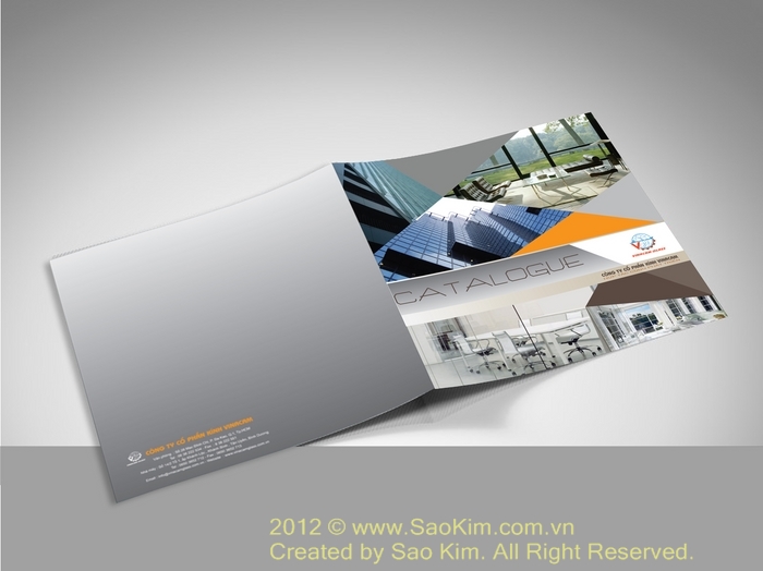 VINACAM - Thiết kế ấn phẩm quảng cáo công ty VINACAM