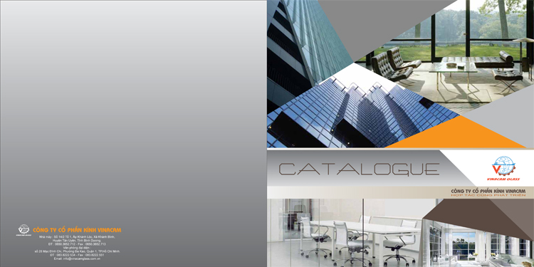 VINACAM - Thiết kế ấn phẩm quảng cáo công ty VINACAM