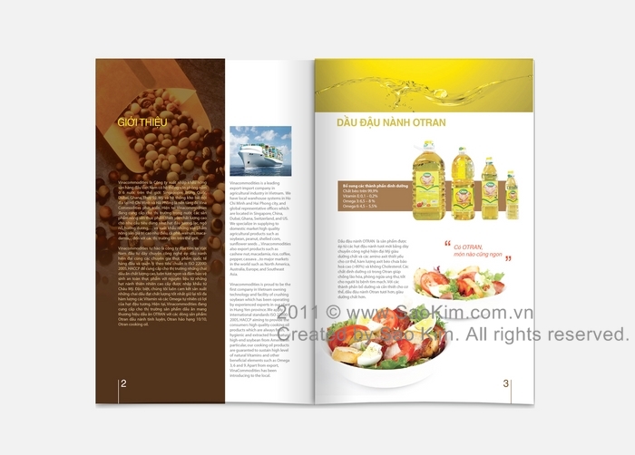 VINACOMMODITIES - Thiết kế profile Vina Commodities