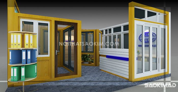 VINACONEX XUÂN MAI - Thiết kế gian hàng cho triển lãm Vietbuil