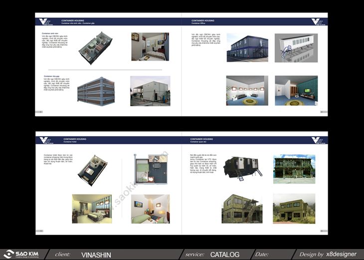 VINASHIN - TGC CONTAINER - Thiết kế catalog cho công ty Vinashin - TGC Container
