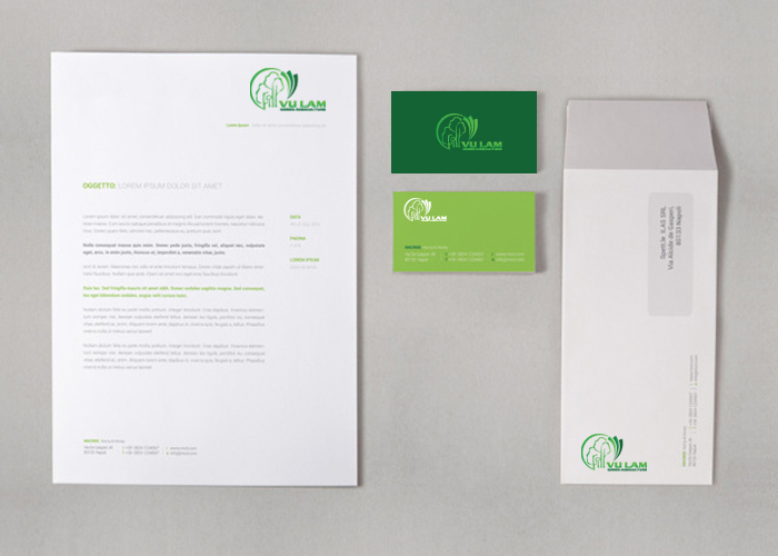 Vũ Lâm - Thiết kế logo công ty nông nghiệp xanh Vũ Lâm