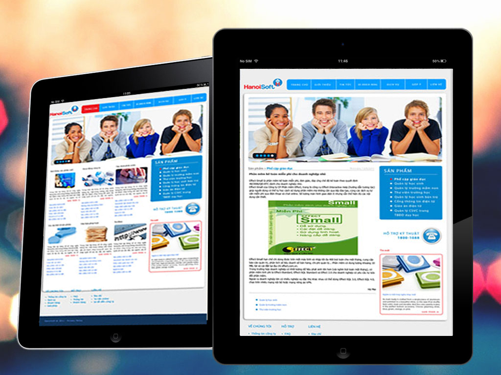 HANOISOFT - Thiết kế logo và hệ thống website cho Công ty phần mềm HanoiSoft