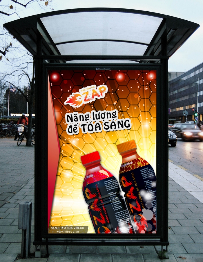 ZAP - Sáng tạo thương hiệu và thiết kế logo bao bì Nước tăng lực ZAP