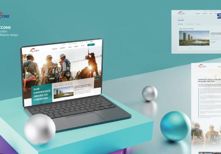 Dự án thiết kế Website Coteccons